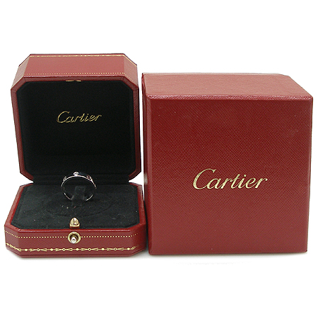 Cartier(��쿡) B4050500 18K(750) ȭ��Ʈ ��� 1����Ʈ ���̾� �̴� ���긵 ���� - 12ȣ [��������] �̹���2 - ���̺��� �߰���ǰ