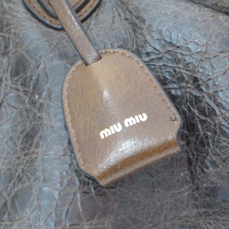 MiuMiu(�̿�̿�) RR1712 ��Ƽ�� ���� ���� MONTONE �� ��� 2WAY [�ϻ����] �̹���5 - ���̺��� �߰���ǰ
