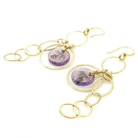 Gucci(����) 18K(750) ���ο� ��� ���� �̴ϼ� ���� ���� ��� �Ͱ��� �̹���2 - ���̺��� �߰���ǰ