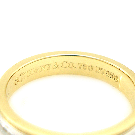 Tiffany(Ƽ�Ĵ�) PT950(�÷�Ƽ��)+18K��� �޺� �б׷��� 3MM ����-10.5ȣ [��������] �̹���4 - ���̺��� �߰���ǰ