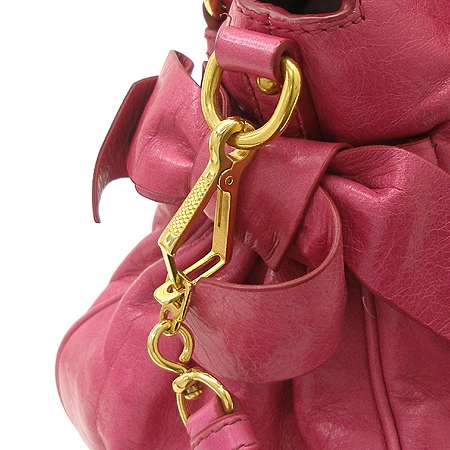 MiuMiu(�̿�̿�) VITELLO LUX ���� ��� ���� �ΰ� ��ÿ 2WAY [�б�������] �̹���5 - ���̺��� �߰���ǰ