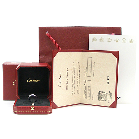 Cartier(��쿡) B4050500 18K(750) ȭ��Ʈ ��� 1����Ʈ ���̾� �̴� ���긵 ���� - 7ȣ �̹���2 - ���̺��� �߰���ǰ