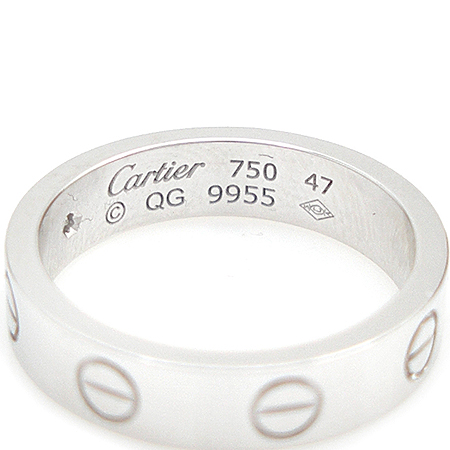 Cartier(��쿡) B4050500 18K(750) ȭ��Ʈ ��� 1����Ʈ ���̾� �̴� ���긵 ���� - 7ȣ �̹���4 - ���̺��� �߰���ǰ