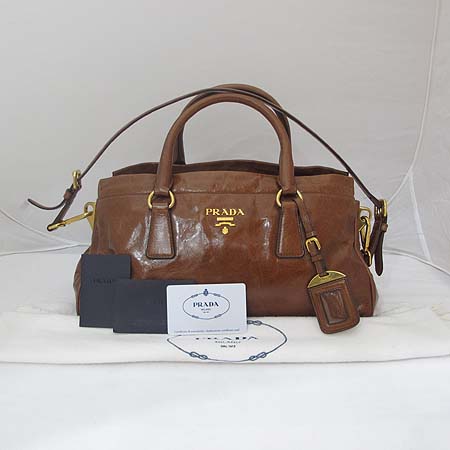 Prada(�����) BN1849 ���� ���� ��Ƽ�� ���� ���� �ΰ� 2WAY [�ϻ����] �̹���3 - ���̺��� �߰���ǰ