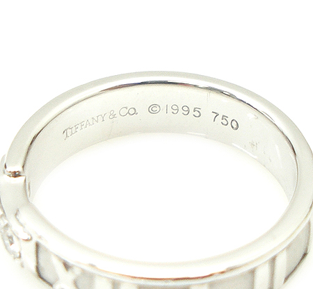 Tiffany(Ƽ�Ĵ�) 18K ȭ��Ʈ ��� 3����Ʈ ��Ʋ�� ����-15ȣ �̹���3 - ���̺��� �߰���ǰ