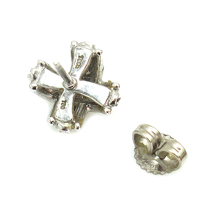 Tiffany(Ƽ�Ĵ�) 18K ȭ��Ʈ��� �ñ׳��� 2�� ���̾Ƹ�� �Ͱ��� �̹���3 - ���̺��� �߰���ǰ