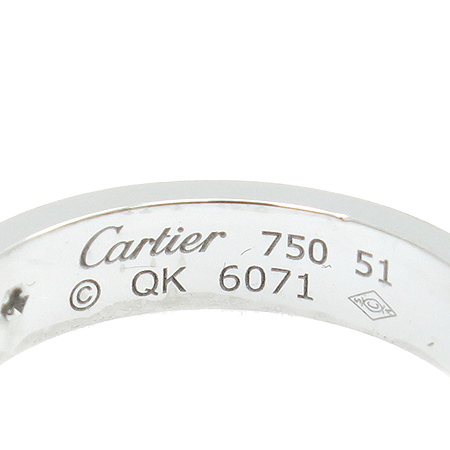 Cartier(��쿡) B4050554 18K (ȭ��Ʈ ���) �̴� ���긵 1����Ʈ ���̾� ���� -11ȣ �̹���3 - ���̺��� �߰���ǰ
