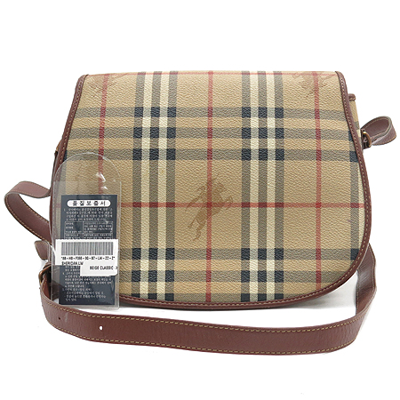 Burberry(������) Ŭ���� üũ PVC ũ�ν��� �̹���2 - ���̺��� �߰���ǰ