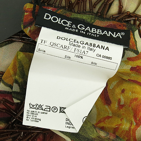 D&G(��ü&���ٳ�) QSCARF FS1AG 100%��ũ ��ī�� �̹���4 - ���̺��� �߰���ǰ