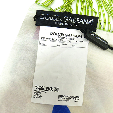 D&G(��ü&���ٳ�) QSCARF FS1BM 100%��ũ ��ī�� �̹���5 - ���̺��� �߰���ǰ