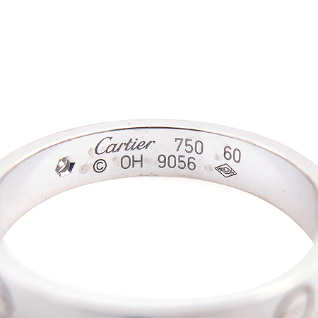 Cartier(��쿡) B4050554 18K (ȭ��Ʈ ���) �̴� ���긵 1����Ʈ ���̾� ���� �̹���3 - ���̺��� �߰���ǰ