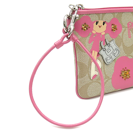 Coach(��ġ) PINKY �ñ׳��� PVC ��ũ���� ȥ�� �Ŀ�ġ [��������] �̹���4 - ���̺��� �߰���ǰ