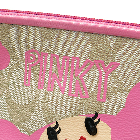 Coach(��ġ) PINKY �ñ׳��� PVC ��ũ���� ȥ�� �Ŀ�ġ [��������] �̹���5 - ���̺��� �߰���ǰ