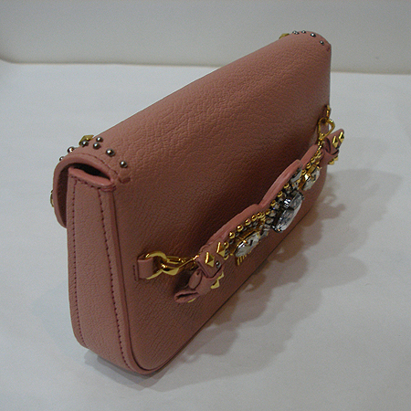MiuMiu(�̿�̿�) RP0323 ���� �ΰ� ũ����Ż ���͵� ��� ����Ʈ �Ŀ�ġ [�ϻ����] �̹���2 - ���̺��� �߰���ǰ