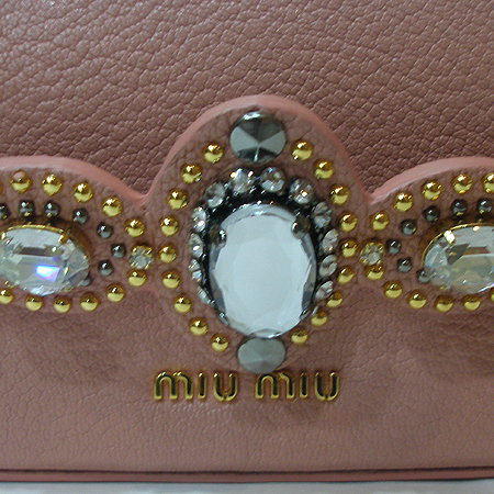 MiuMiu(�̿�̿�) RP0323 ���� �ΰ� ũ����Ż ���͵� ��� ����Ʈ �Ŀ�ġ [�ϻ����] �̹���3 - ���̺��� �߰���ǰ