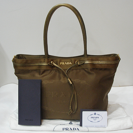 Prada(�����) BN1755 ���� �ΰ� ��� �ж�� �к긯 ���� ��Ƽġ ���� ����� [�ϻ����] �̹���5 - ���̺��� �߰���ǰ