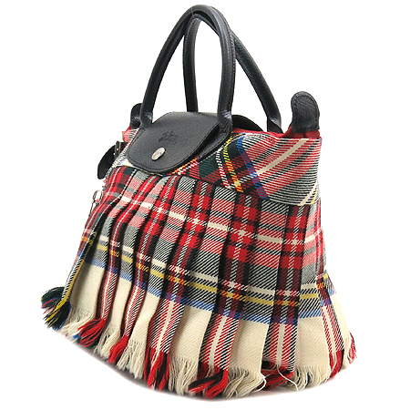 Long Champ(�ռ�) 1621490060 üũ �к긯 �������� ȥ�� ��Ʈ�� [��������] �̹���3 - ���̺��� �߰���ǰ