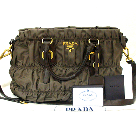 Prada(�����) BN1336 ���� �ΰ� ��� �к긯 ������ 2WAY [�ϻ����] �̹���5 - ���̺��� �߰���ǰ