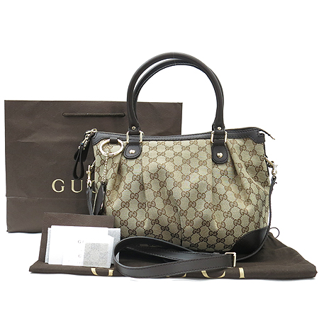 Gucci(����) 247902 GG�ΰ� �𰡵� ��ũ����� ȥ�� �ΰ� �� ��� 2WAY [�б�����������2ȣ��] �̹���2 - ���̺��� �߰���ǰ