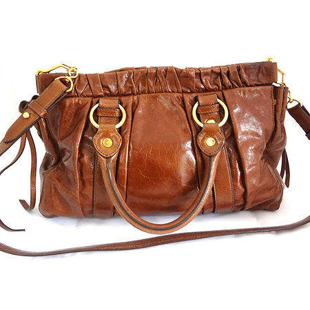 MiuMiu(�̿�̿�) RT0383 VITERLLO LUX ���� ��Ŭ ���� 2WAY [�ϻ����] �̹���3 - ���̺��� �߰���ǰ