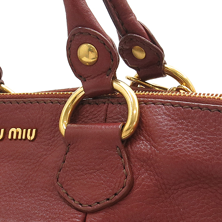 MiuMiu(�̿�̿�) RN0620 VITELLO CARIBU ����¤ ���� 2WAY �̹���4 - ���̺��� �߰���ǰ
