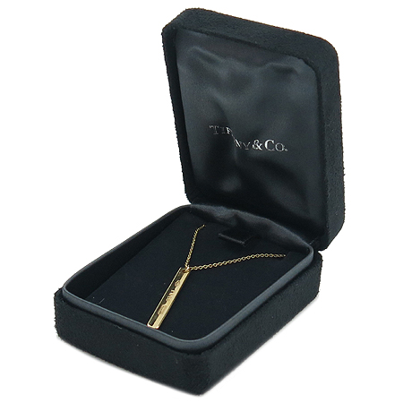 Tiffany(Ƽ�Ĵ�) 18k(750) ���ο� ��� 1837  bar pendant ����� [�б�������] �̹���3 - ���̺��� �߰���ǰ
