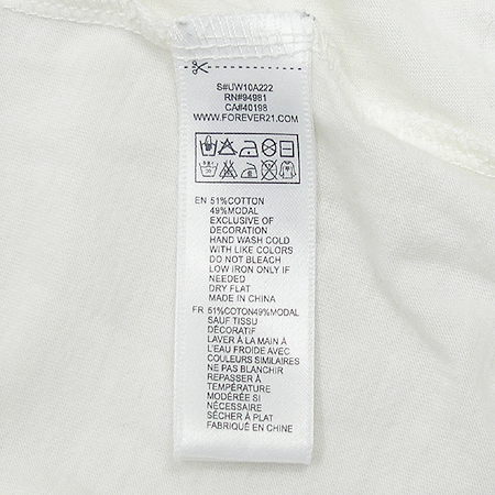 FOREVER21(������21) Ƽ �̹���4 - ���̺��� �߰���ǰ