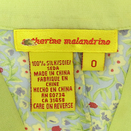 catherine malandrino(�ɼ��������帮��) ��ũ ���콺 [���빮��] �̹���5 - ���̺��� �߰���ǰ