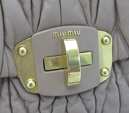 MiuMiu(�̿�̿�) RN0666 ���� �ΰ� ��Ʈ��� 2WAY �̹���4 - ���̺��� �߰���ǰ