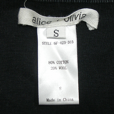 alice + olivia(�ٸ��� �ø����) ���̳� Ƽ (MADE IN U.S.A) �̹���4 - ���̺��� �߰���ǰ