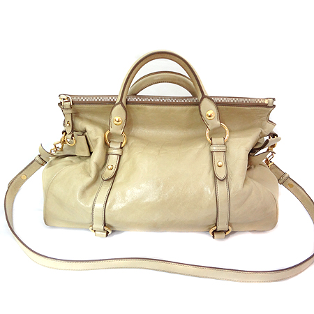 MiuMiu(�̿�̿�) RT0365 VITELLO LUX ���� ��� ���� �ΰ� ��ÿ 2WAY [�ϻ����] �̹���3 - ���̺��� �߰���ǰ
