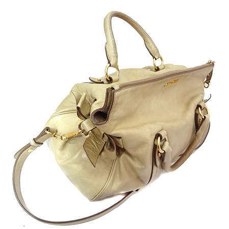 MiuMiu(�̿�̿�) RT0365 VITELLO LUX ���� ��� ���� �ΰ� ��ÿ 2WAY [�ϻ����] �̹���4 - ���̺��� �߰���ǰ