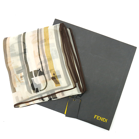 Fendi(���) 100% ��ũ ��ī�� �̹���2 - ���̺��� �߰���ǰ