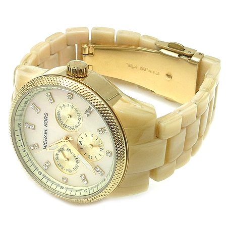 MICHAELKORS(����Ŭ �ھ) MK5039 ����� ũ�γ� �׷��� �ڰ��� ���� �ð� �̹���3 - ���̺��� �߰���ǰ