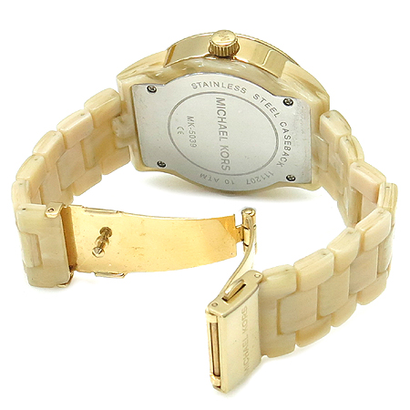 MICHAELKORS(����Ŭ �ھ) MK5039 ����� ũ�γ� �׷��� �ڰ��� ���� �ð� �̹���4 - ���̺��� �߰���ǰ