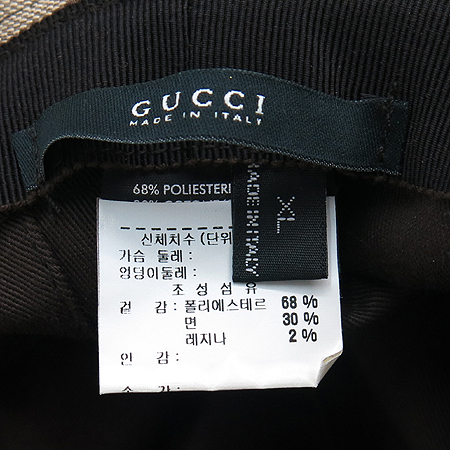 Gucci(����) GG �ΰ� �ڰ��� ��� ��Ƽġ ������ ���� - XL ������ �̹���3 - ���̺��� �߰���ǰ