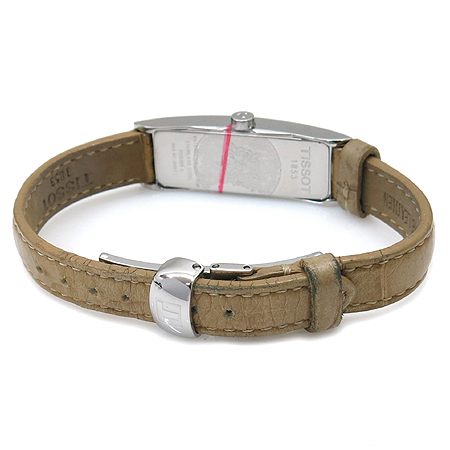 TISSOT(Ƽ��) t015.309.16.038.01 Happy Chic ���� ��ũ ���� �簢������ ������ �ð� �̹���4 - ���̺��� �߰���ǰ