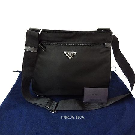 Prada(�����) VA0563 ���� �ﰢ �ΰ� ��� ���� �к긯 ũ�ν��� [�ϻ����] �̹���5 - ���̺��� �߰���ǰ