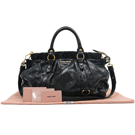 MiuMiu(�̿�̿�) RT0383 VITELLO LUX ������ ��Ʈ�� + �����Ʈ�� �̹���2 - ���̺��� �߰���ǰ