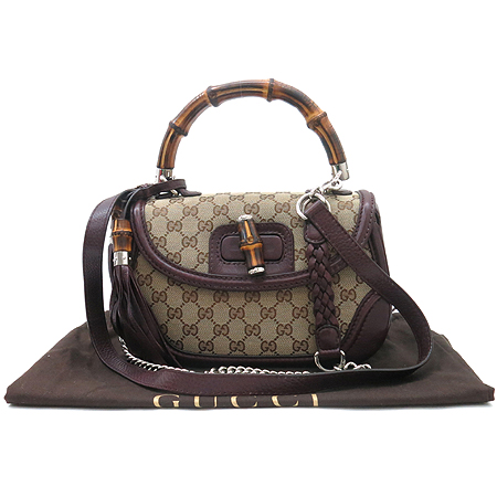 Gucci(����) 240242 GG�ΰ� �볪�� �ڵ� ��� 2WAY �̹���2 - ���̺��� �߰���ǰ