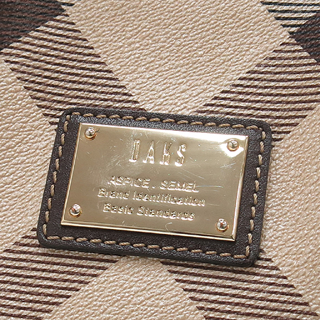 DAKS(�ڽ�) DC2H1E810 �÷���Ʈ �ΰ� PVCüũ ���� ���� Ʈ���� ����� + ī������ �̹���3 - ���̺��� �߰���ǰ