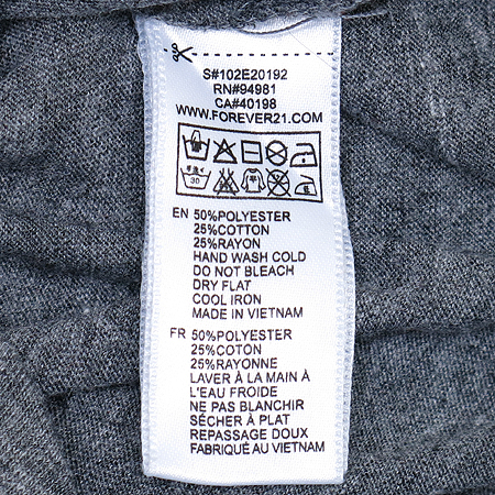FOREVER21(������21) U�� ���� ���� Ƽ �̹���4 - ���̺��� �߰���ǰ