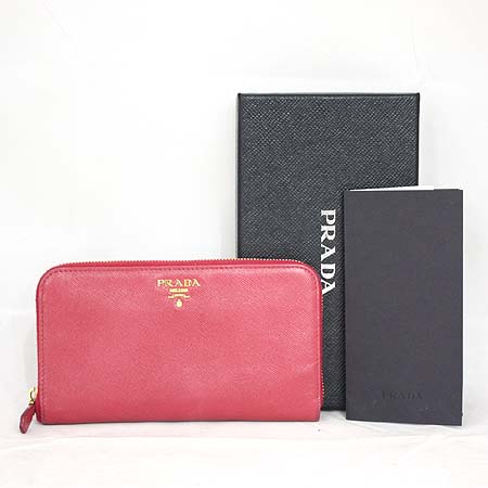 Prada(�����) 1M0506 ��ũ ���ǾƳ� SAFFIANO METAL ����ΰ� ¤�� ������ [��������] �̹���2 - ���̺��� �߰���ǰ