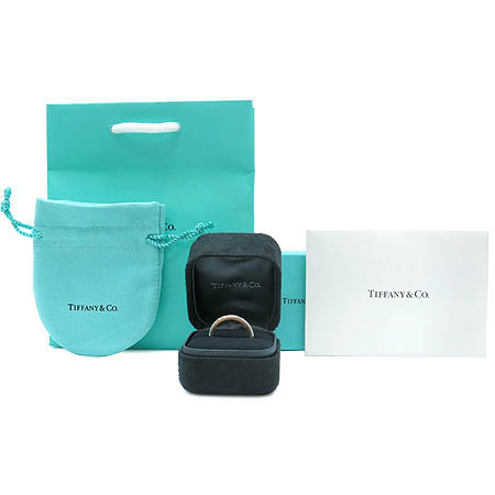 Tiffany(Ƽ�Ĵ�) PT950(�÷�Ƽ��)+18K ��� �޺� �б׷��� ������帵 3MM ���� - 18ȣ �̹���3 - ���̺��� �߰���ǰ