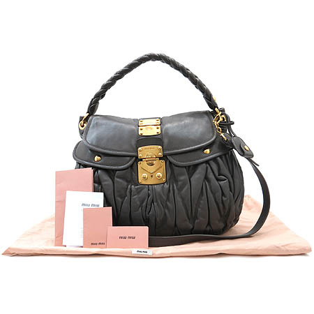 MiuMiu(�̿�̿�) RR1300 N88  ����Ų ���� ����ΰ� PATTINA ��Ƽ�� 2WAY [��������] �̹���2 - ���̺��� �߰���ǰ