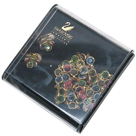 Swarovski(���ͷκ꽺Ű) ��Ƽ �÷� ũ����Ż ���� ����� + �Ͱ��� SET �̹���2 - ���̺��� �߰���ǰ