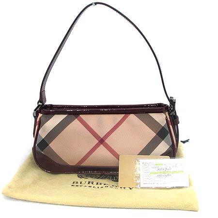 Burberry(������) HBN460 ���üũ PVC ���ǵ� ������ Ʈ���� �̴� ����� [�̾��������] �̹���5 - ���̺��� �߰���ǰ