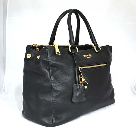 Prada(�����) BR4277 NAPPA NERO ����Ų ���� ����ΰ� �� ¤�� ��Ʈ�� + �����Ʈ�� [��������] �̹���2 - ���̺��� �߰���ǰ
