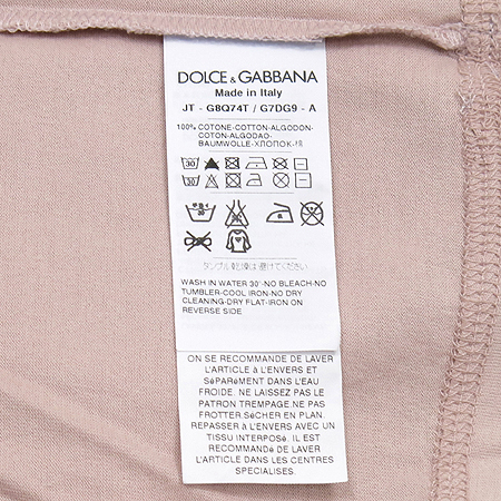 DOLCE & GABBANA(��ü&���ٳ�) ����Ʈ ���� Ƽ �̹���4 - ���̺��� �߰���ǰ