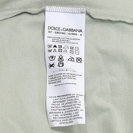 DOLCE & GABBANA(��ü&���ٳ�) �ĳ��� ����Ʈ V�� ���� Ƽ [��������] �̹���4 - ���̺��� �߰���ǰ